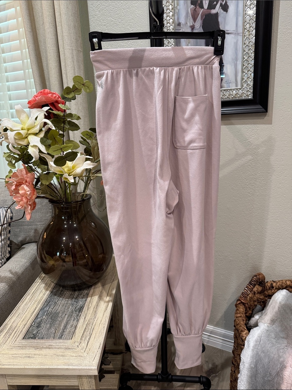 FP Movement by Free People Pale Lilac Drawstring Track Joggers - Picture 3 of 6